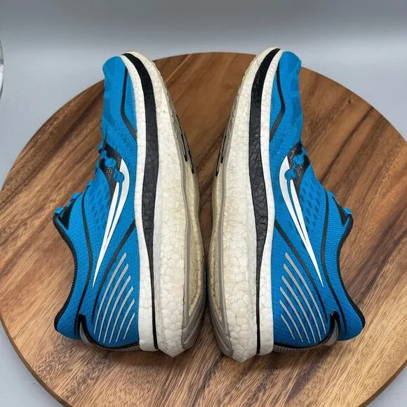 Saucony Endorphin Shoes Mens Size 10 Cobalt Silver Speed Running Comfort Walking