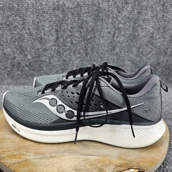 Saucony Ride 17 Men's Size 13 Gray Athletic Jogging Running Shoes S20924-107