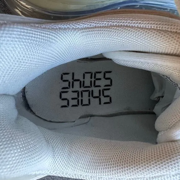 Shoes 53045 Bump'Air 3D Sneaker Platform White Unisex Sz 40 Sz 9