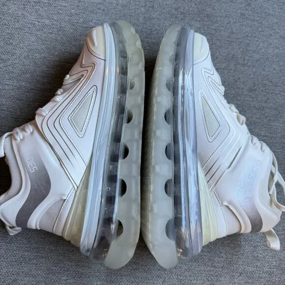 Shoes 53045 Bump'Air 3D Sneaker Platform White Unisex Sz 40 Sz 9