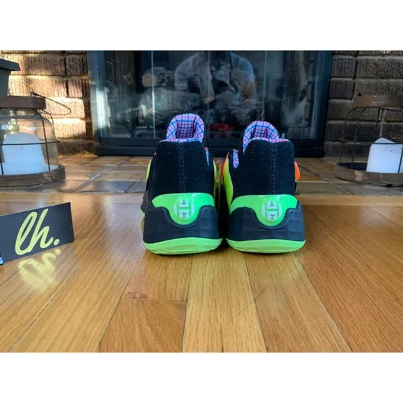 Size 7.5 Adidas Harden Vol 4 GCA “Step Back” Athletic Basketball Sneakers FW3660
