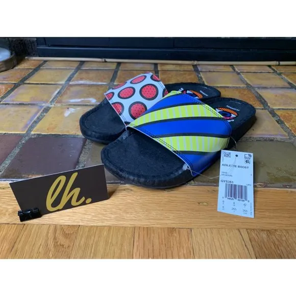Size 8 Adidas Adilette Boost Craig &amp; Karl Men’s Slide Sandals GY5351