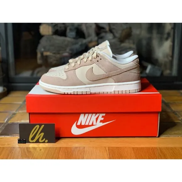 Size 8w Nike Dunk Low “Sand Drift” Athletic Sneakers FD0873-126
