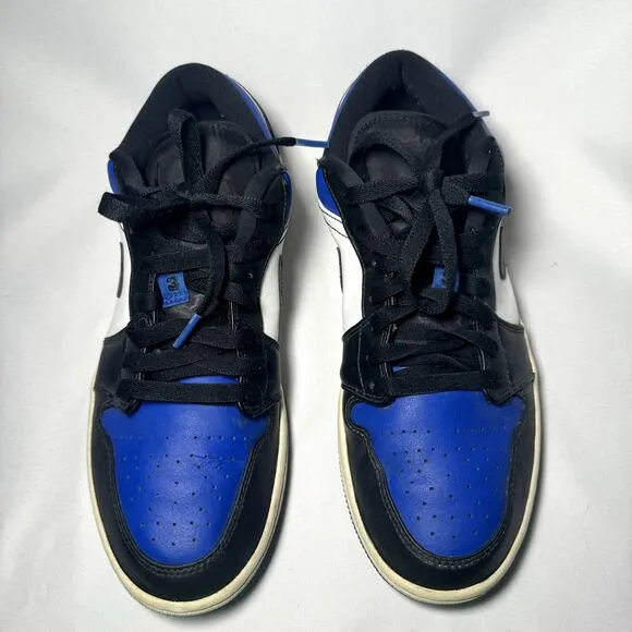 Size 9.5 - Nike Air Jordan 1 Low Royal Toe Men's Shoes