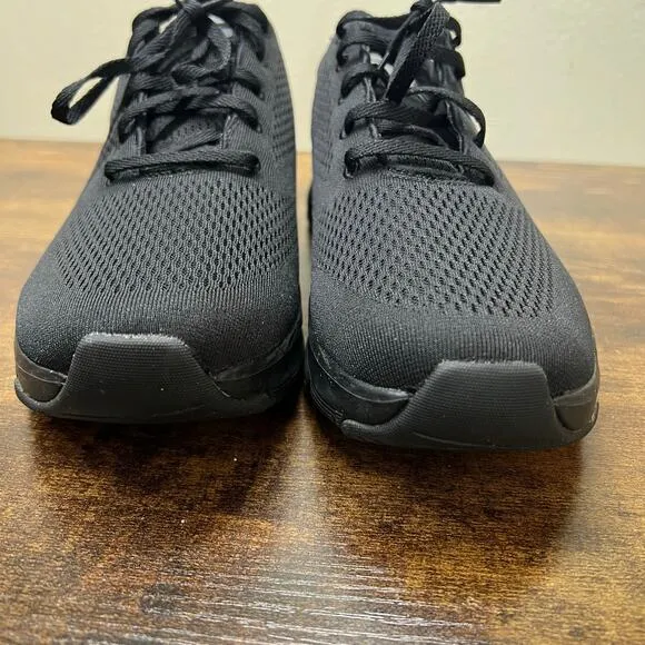 Skechers Arch Fit 2.0 Sneakers 11 Womens Black Big League Running Gym Athletic