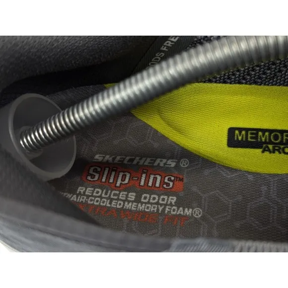Skechers Slip Ins Hands Free Size 11.5 Mens Gray Shoes Ultra Flex 3.0 Sneakers