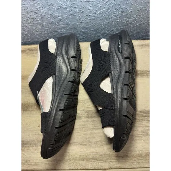 Skechers Womens Arch Fit Brightest Day‎ Black Size 11 EU 41 #26