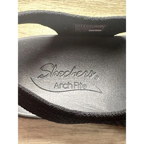 Skechers Womens Arch Fit Brightest Day‎ Black Size 11 EU 41 #26