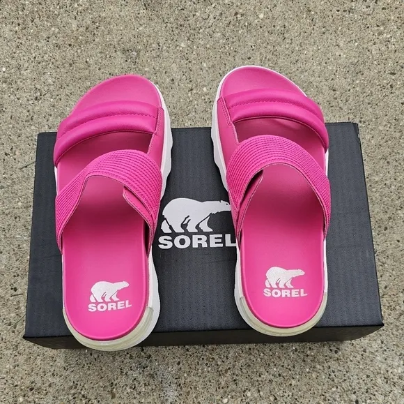 Sorel leather sandals women's size 7