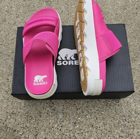 Sorel leather sandals women's size 7