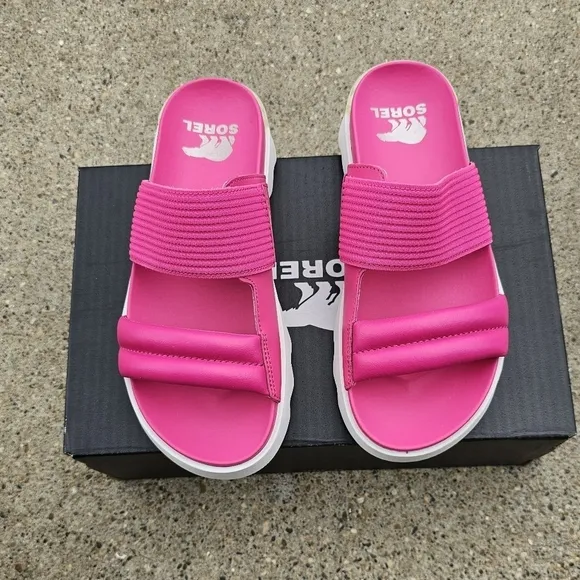 Sorel leather sandals women's size 7