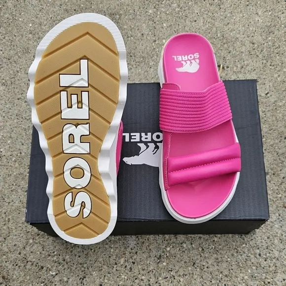 Sorel leather sandals women's size 7