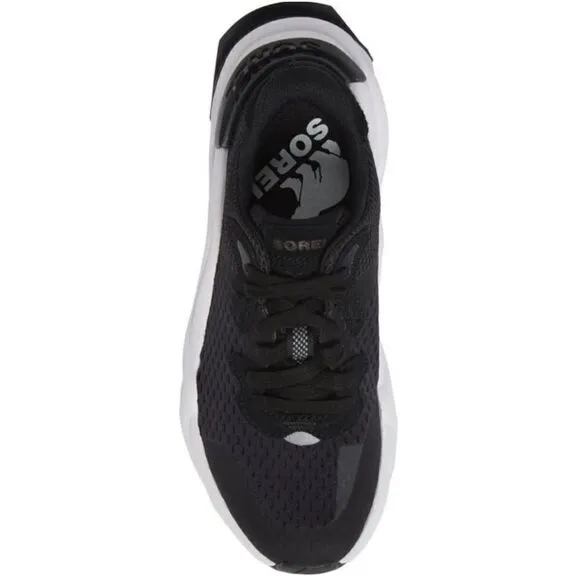 SOREL Kinetic Renegade Lace Lite Black Sneakers, Women’s Size 6.5