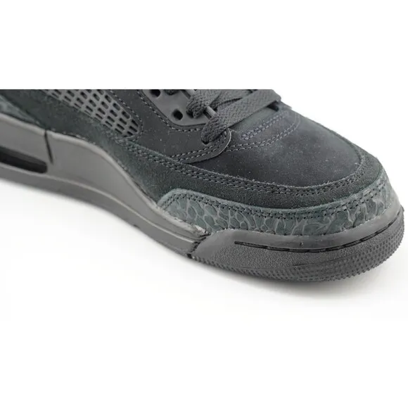 Spizike Black Low Kids Size 4