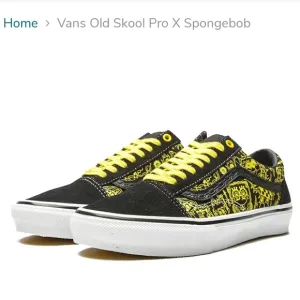 Sz 4 - Vans x Spongebob &quot;Skate Old Skool&quot; Sneakers (Gigliotti) Classic Skate Sh…