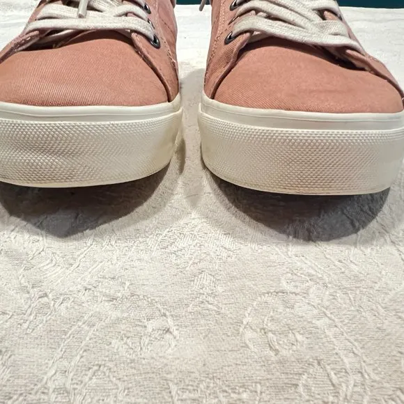 Taos Footwear Z Soul Sneakers 8W Clay/Cream Distressed