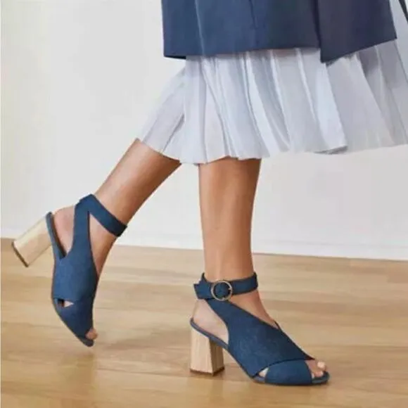 Taryn Rose Leila Calf Hair Sandals