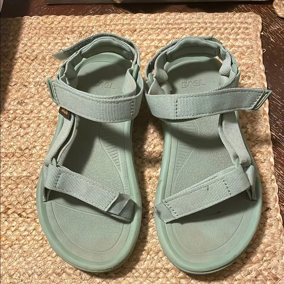 Teva Green Sporty Sandals with Adjustable Straps