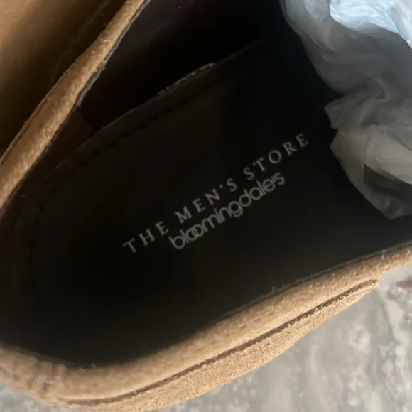 The Men's Store at Bloomingdale's Lace Up Cap Toe Dress Shoes Size 9 NEW $195