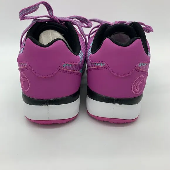 Therafit Carly Knit Gym Sneakers Size 7.5 NIB Raspberry Orthopedic Lace Up