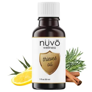 Thieves Oil Essential Oil Blend 30ml - Use for Aromatherapy Diffusers - Pure Essential Oils of Lemon Eucalyptus Cinnamon Rosemary Clove Bud