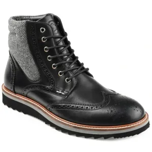 Thomas &amp; Vine Mens Rockland Tru Comfort Foam Lace-up Wingtip Ankle Boot. Sz: 10
