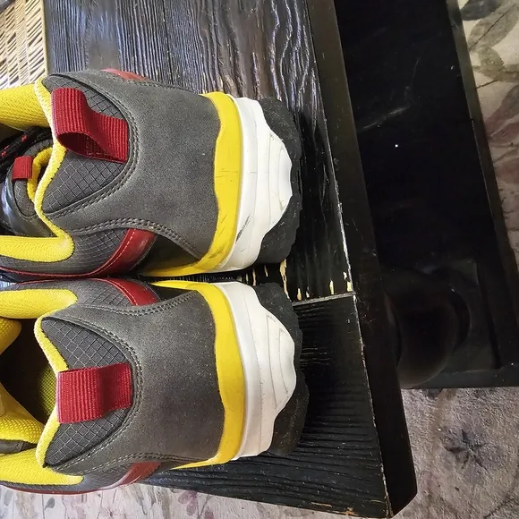 Timberland Gray and Yellow Athletic Sneakers