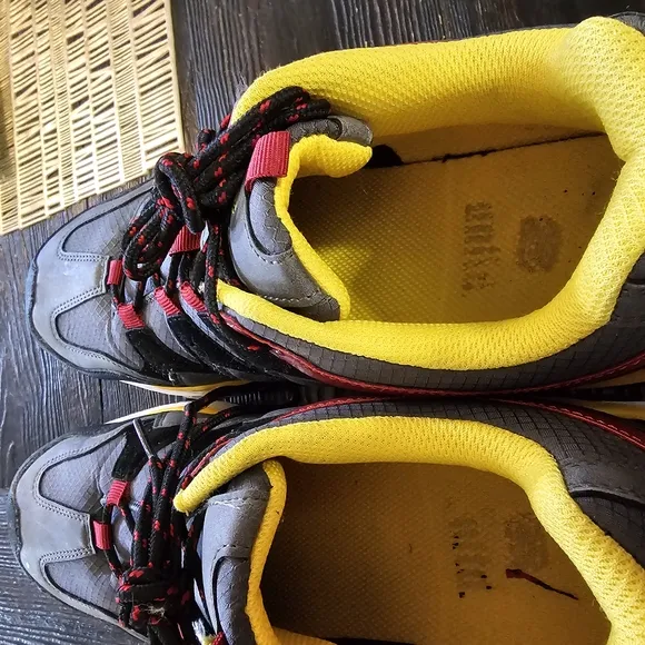 Timberland Gray and Yellow Athletic Sneakers