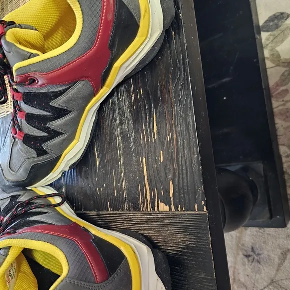 Timberland Gray and Yellow Athletic Sneakers