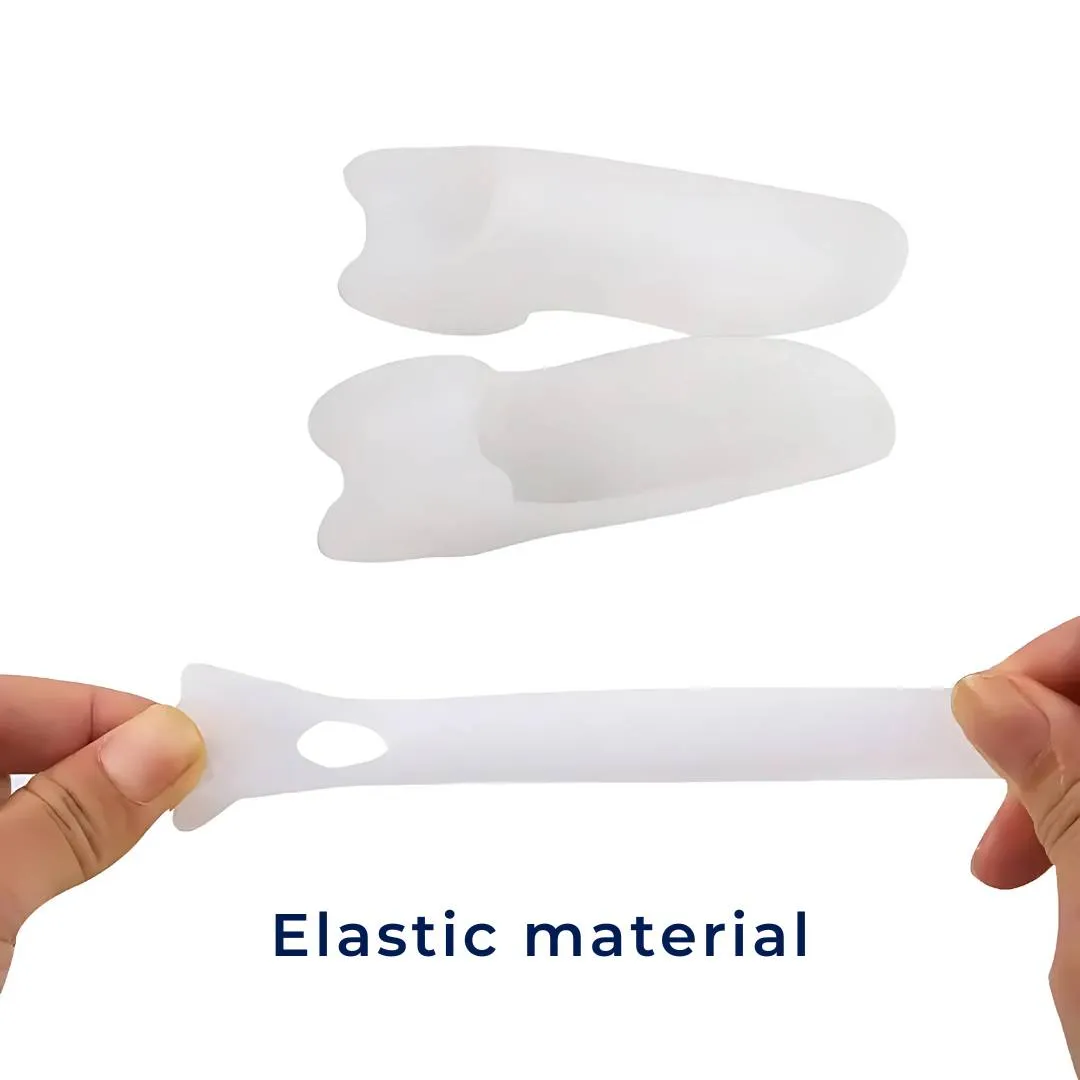 Toe Separator for Little Toe | Bunion Protection Gel for Misalignment & Pain Relief | BunionGuard Quintus Varus