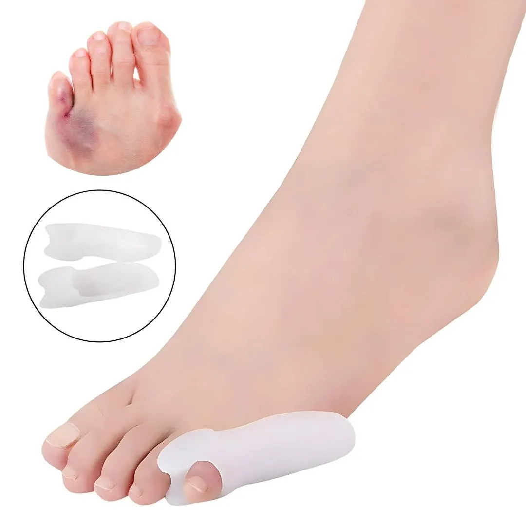 Toe Separator for Little Toe | Bunion Protection Gel for Misalignment & Pain Relief | BunionGuard Quintus Varus