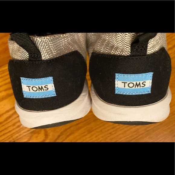 Toms Woven Fabric Sneakers, Grey