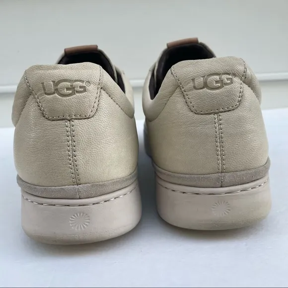 UGG Cali leather beige low trainer sneakers 12