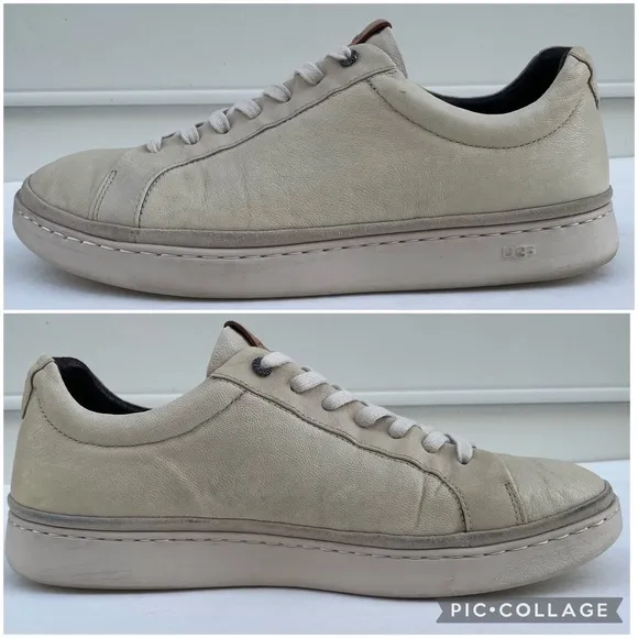 UGG Cali leather beige low trainer sneakers 12