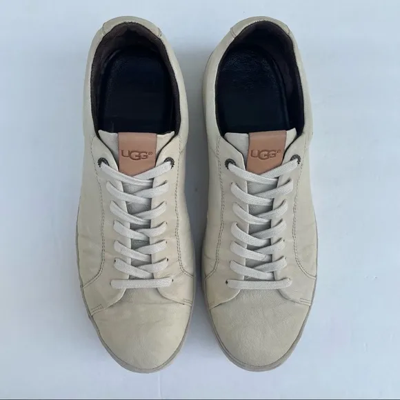 UGG Cali leather beige low trainer sneakers 12