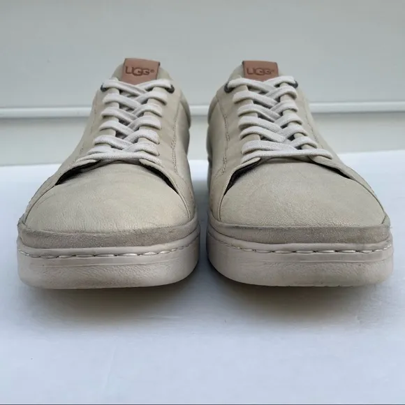 UGG Cali leather beige low trainer sneakers 12