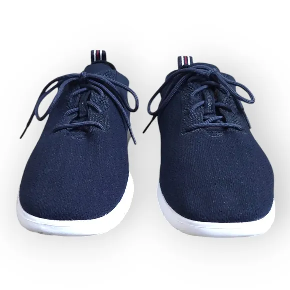 UGG Feli HyperWeave Trainer Lace-up Sneakers Navy Blue White 13