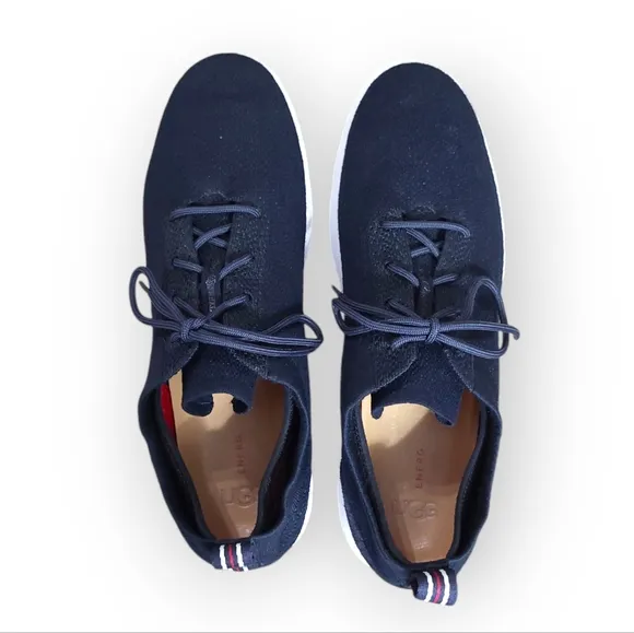 UGG Feli HyperWeave Trainer Lace-up Sneakers Navy Blue White 13