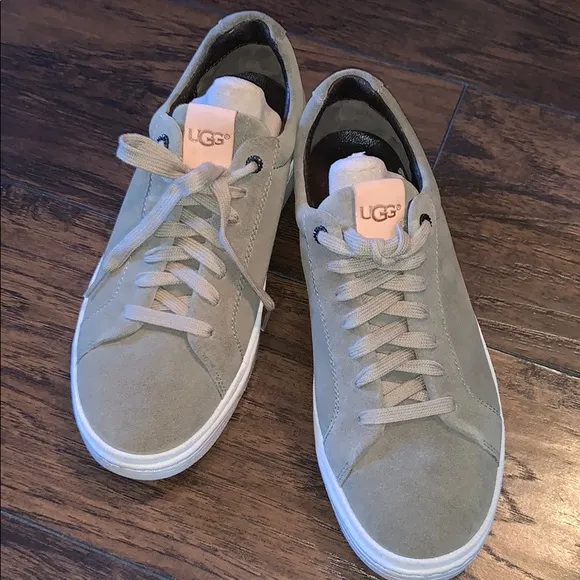 Ugg New In Box Men’s Brecken Military Suede Sneakers Size 8
