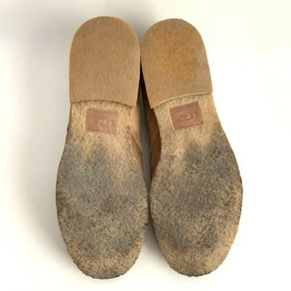UGG Suede Boots Men Size 15M Lace-up Comfort System Distressed Shoes