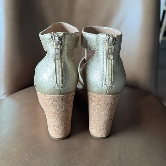 UGG Whitney wedge metallic sandals