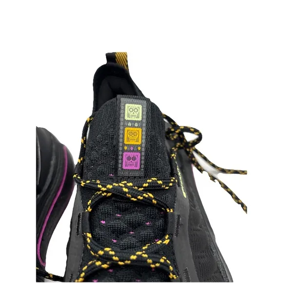 Under Armour Men's Black Green Yellow Pink -UA HOVR Phantom 4 -3027669 - Men 8.5