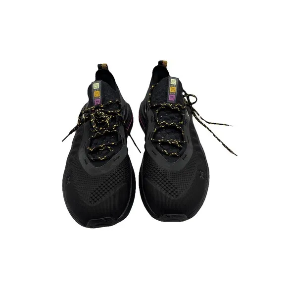 Under Armour Men's Black Green Yellow Pink -UA HOVR Phantom 4 -3027669 - Men 8.5