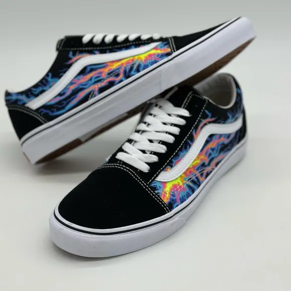 Vans Black Multicolor Sneakers