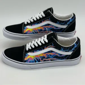 Vans Black Multicolor Sneakers