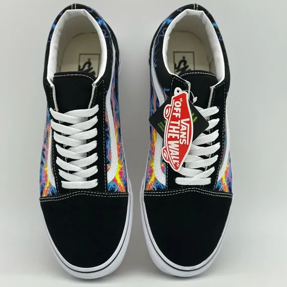 Vans Black Multicolor Sneakers