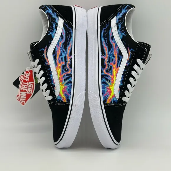 Vans Black Multicolor Sneakers