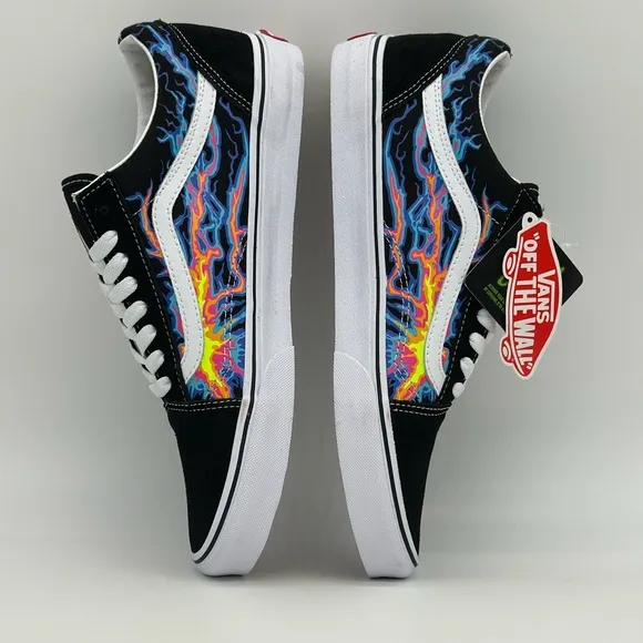 Vans Black Multicolor Sneakers