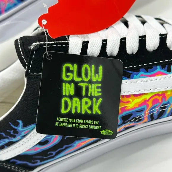 Vans Black Multicolor Sneakers