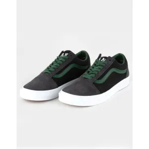 VANS Club Old Skool Shoes Green Gray &amp; Black